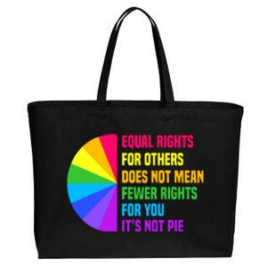 Equal Rights For Others Does Not Mean Fewer Rights For You Cotton Canvas Jumbo Tote