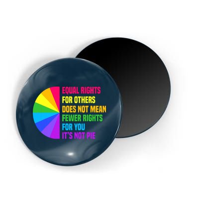 Equal Rights For Others Does Not Mean Fewer Rights For You Magnet