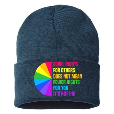 Equal Rights For Others Does Not Mean Fewer Rights For You Sustainable Knit Beanie