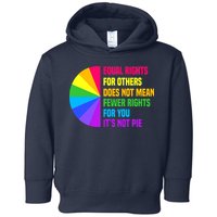 Equal Rights For Others Does Not Mean Fewer Rights For You Toddler Hoodie