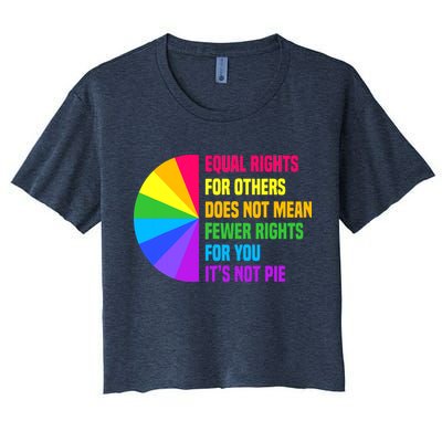 Equal Rights For Others Does Not Mean Fewer Rights For You Crop Top