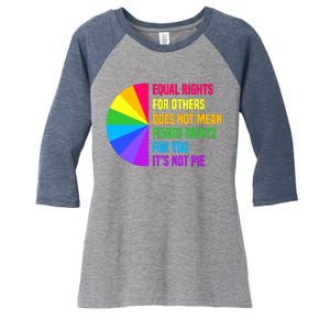 Equal Rights For Others Does Not Mean Fewer Rights For You Women's Tri-Blend 3/4-Sleeve Raglan Shirt