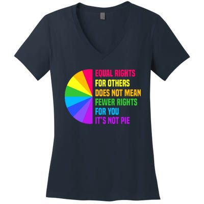 Equal Rights For Others Does Not Mean Fewer Rights For You Women's V-Neck T-Shirt