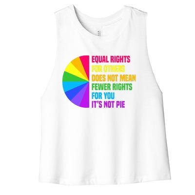 Equal Rights For Others Does Not Mean Fewer Rights For You Women's Racerback Cropped Tank