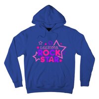 Educational Rockstar Funny Teacher Back To School Joke Quote Cute Gift Hoodie