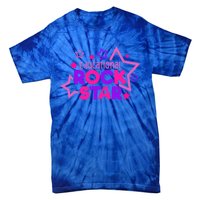 Educational Rockstar Funny Teacher Back To School Joke Quote Cute Gift Tie-Dye T-Shirt