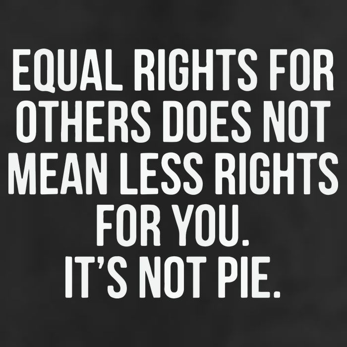 Equal Rights For Others Does Not Mean Less Rights For You It's Not Pie Trucker Hat