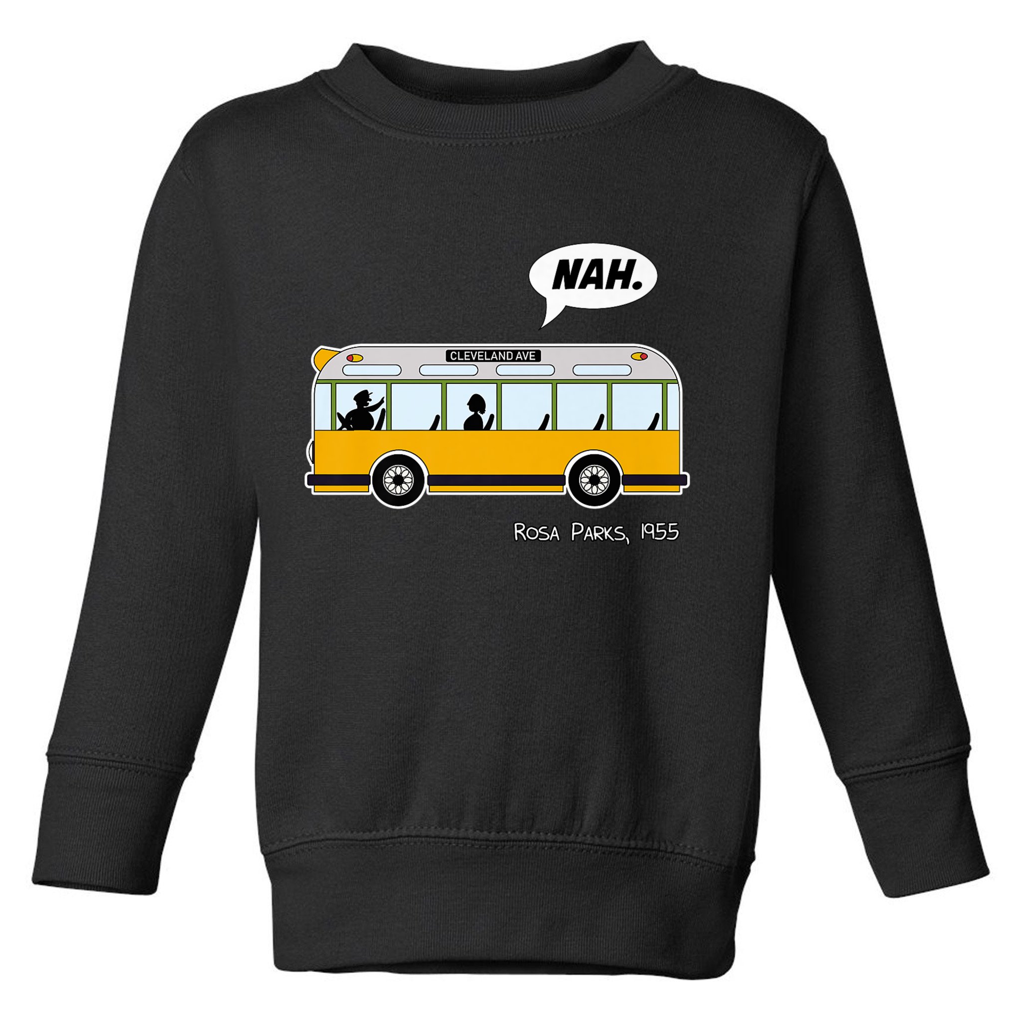 Equality Rosa Freedom Civil Rights Parks Afro Gift Premium Toddler Sweatshirt