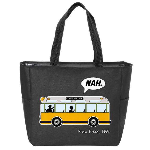Equality Rosa Freedom Civil Rights Parks Afro Gift Premium Zip Tote Bag