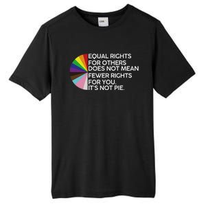 Equal Rights For Others Its Not Pie Lgbt Ally Pride Month Tall Fusion ChromaSoft Performance T-Shirt