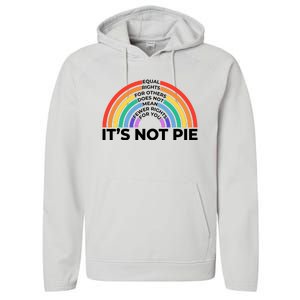 Equal Rights For Other Does Not Mean Fewer Rights For You Performance Fleece Hoodie