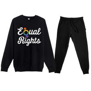 Equal Rights For Others Does Not Mean Less Rights For You Premium Crewneck Sweatsuit Set