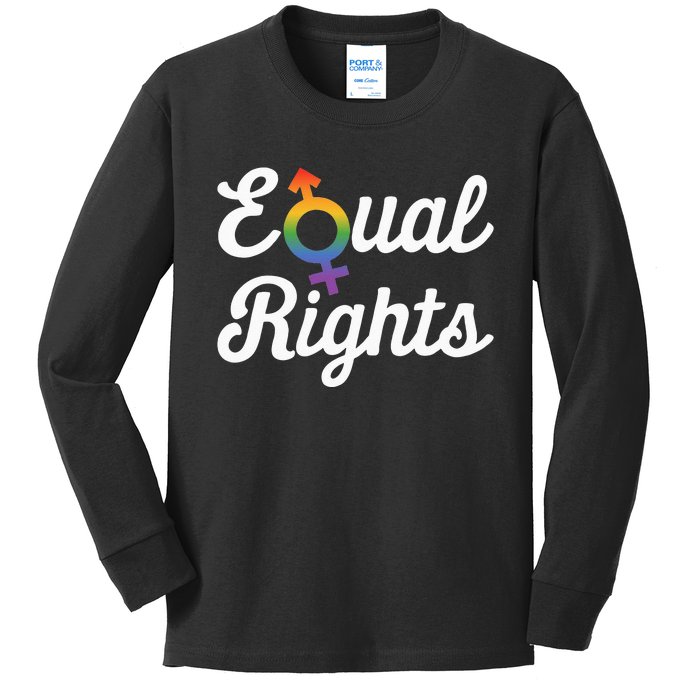 Equal Rights For Others Does Not Mean Less Rights For You Kids Long Sleeve Shirt