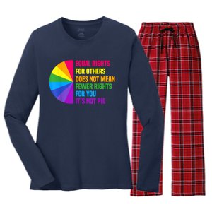 Equal Rights For Others Does Not Mean Fewer Rights For You Women's Long Sleeve Flannel Pajama Set 