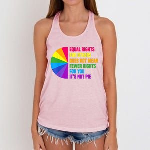 Equal Rights For Others Does Not Mean Fewer Rights For You Women's Knotted Racerback Tank