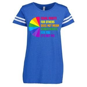 Equal Rights For Others Does Not Mean Fewer Rights For You Enza Ladies Jersey Football T-Shirt