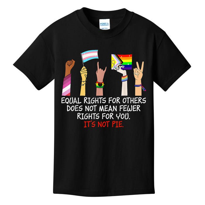 Equal Rights For Others Does Not Mean Fewer Rights For You Kids T-Shirt