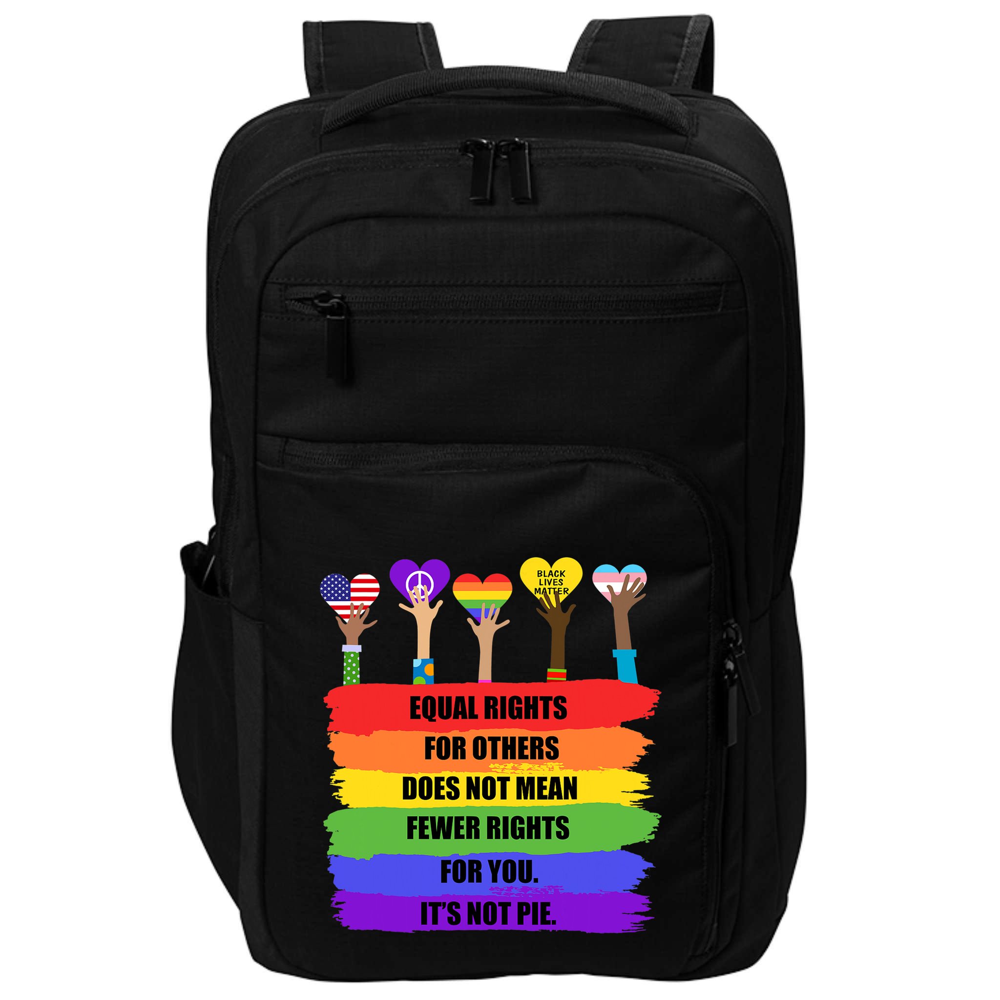 Equal Rights For Others LGBT Pride Month 2022 Impact Tech Backpack