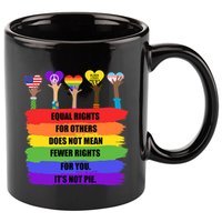 Equal Rights For Others LGBT Pride Month 2022 11oz C Handle Ceramic Mug