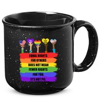Equal Rights For Others LGBT Pride Month 2022 15oz Campfire Ceramic Mug