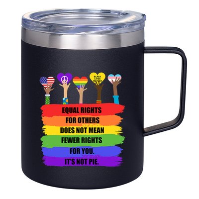 Equal Rights For Others LGBT Pride Month 2022 12oz Stainless Steel Coffee Mug