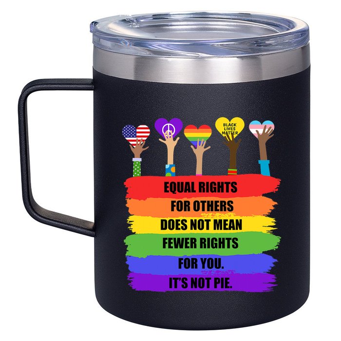 Equal Rights For Others LGBT Pride Month 2022 12oz Stainless Steel Coffee Mug