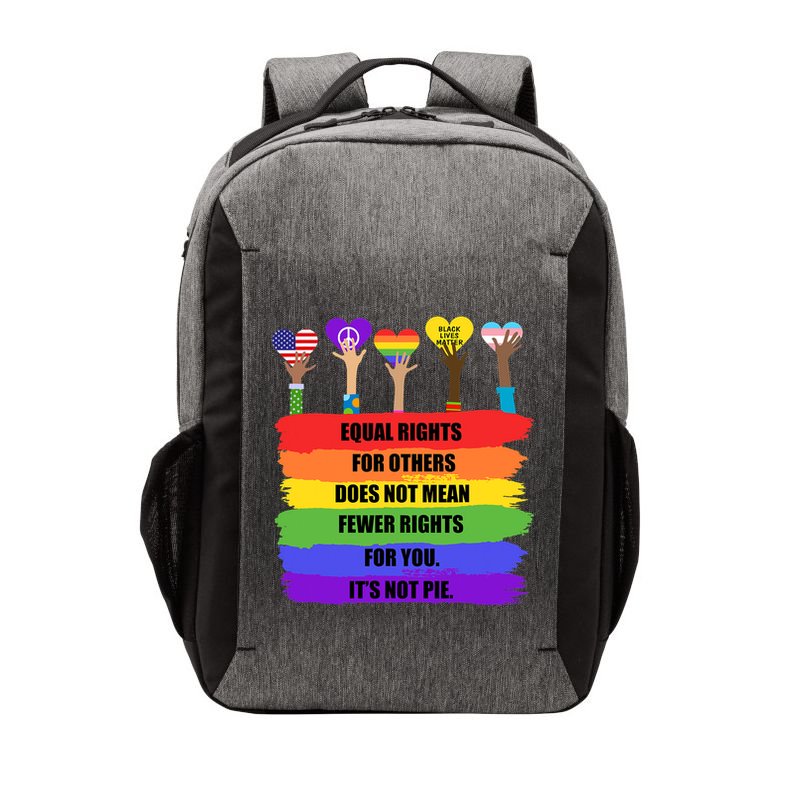 Equal Rights For Others LGBT Pride Month 2022 Vector Backpack