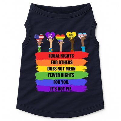 Equal Rights For Others LGBT Pride Month 2022 Doggie Tank
