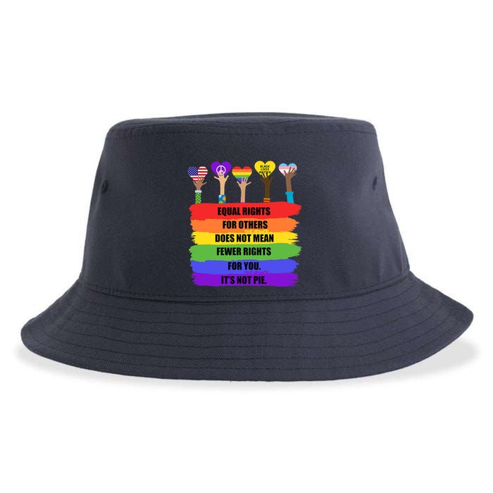 Equal Rights For Others LGBT Pride Month 2022 Sustainable Bucket Hat