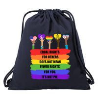 Equal Rights For Others LGBT Pride Month 2022 Drawstring Bag