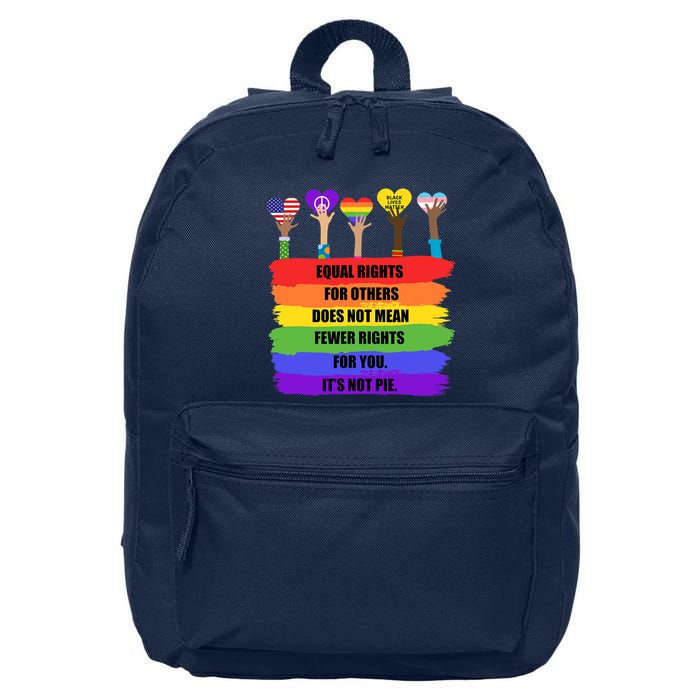 Equal Rights For Others LGBT Pride Month 2022 16 in Basic Backpack