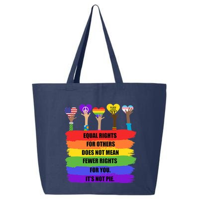 Equal Rights For Others LGBT Pride Month 2022 25L Jumbo Tote