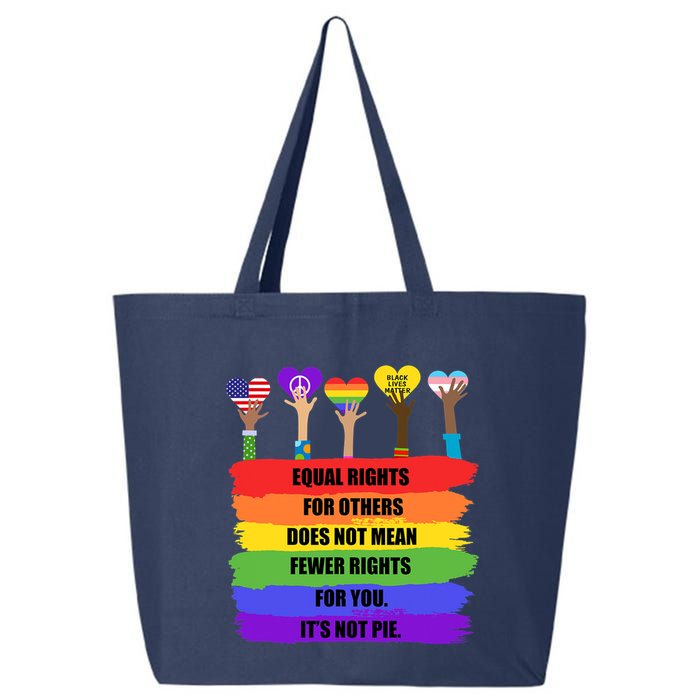 Equal Rights For Others LGBT Pride Month 2022 25L Jumbo Tote