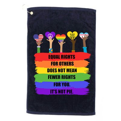 Equal Rights For Others LGBT Pride Month 2022 Golf Towel