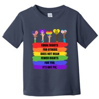 Equal Rights For Others LGBT Pride Month 2022 Toddler T-Shirt