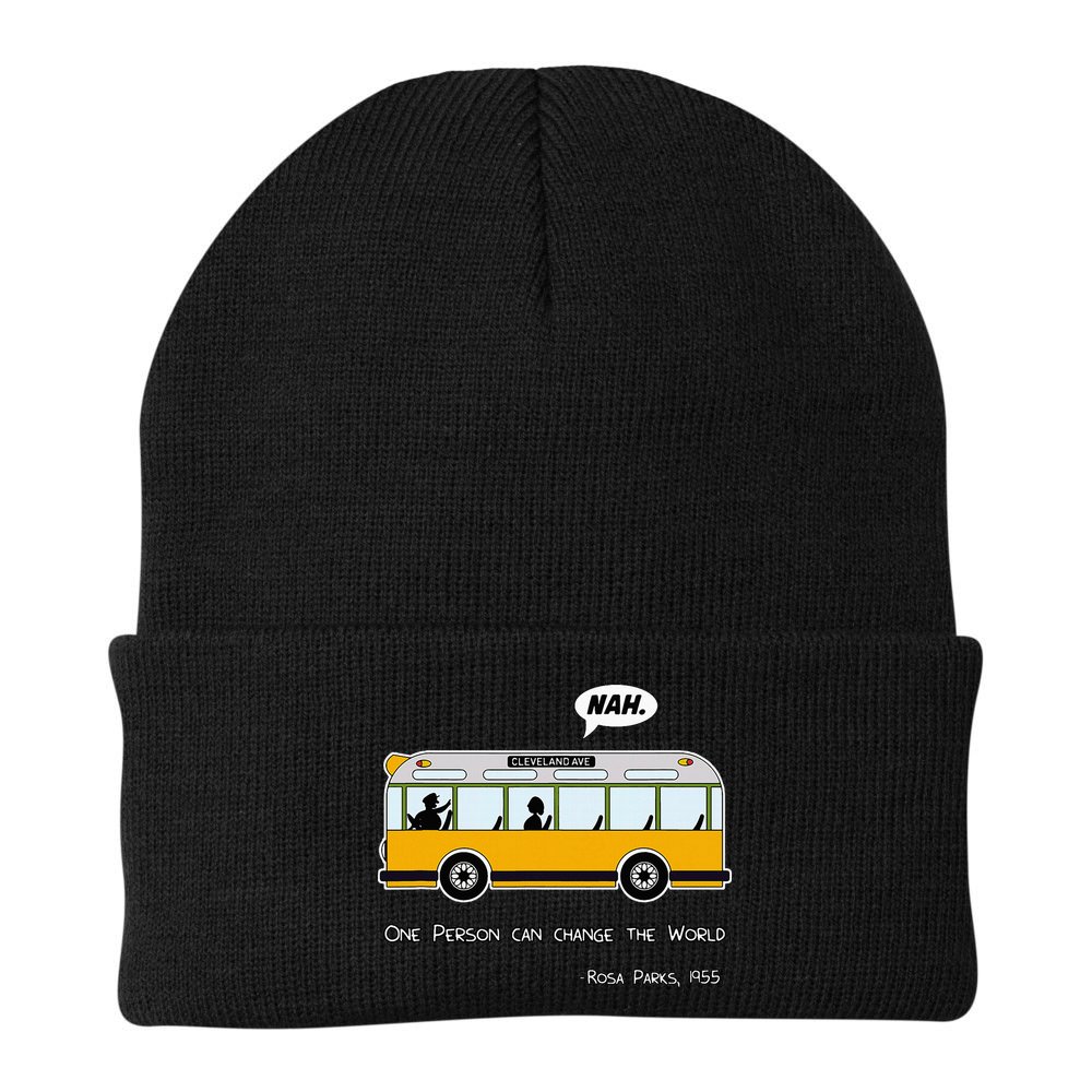 Equality Rosa Freedom Civil Rights Parks Afro Beanie