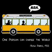 Equality Rosa Freedom Civil Rights Parks Afro 16 in Basic Backpack