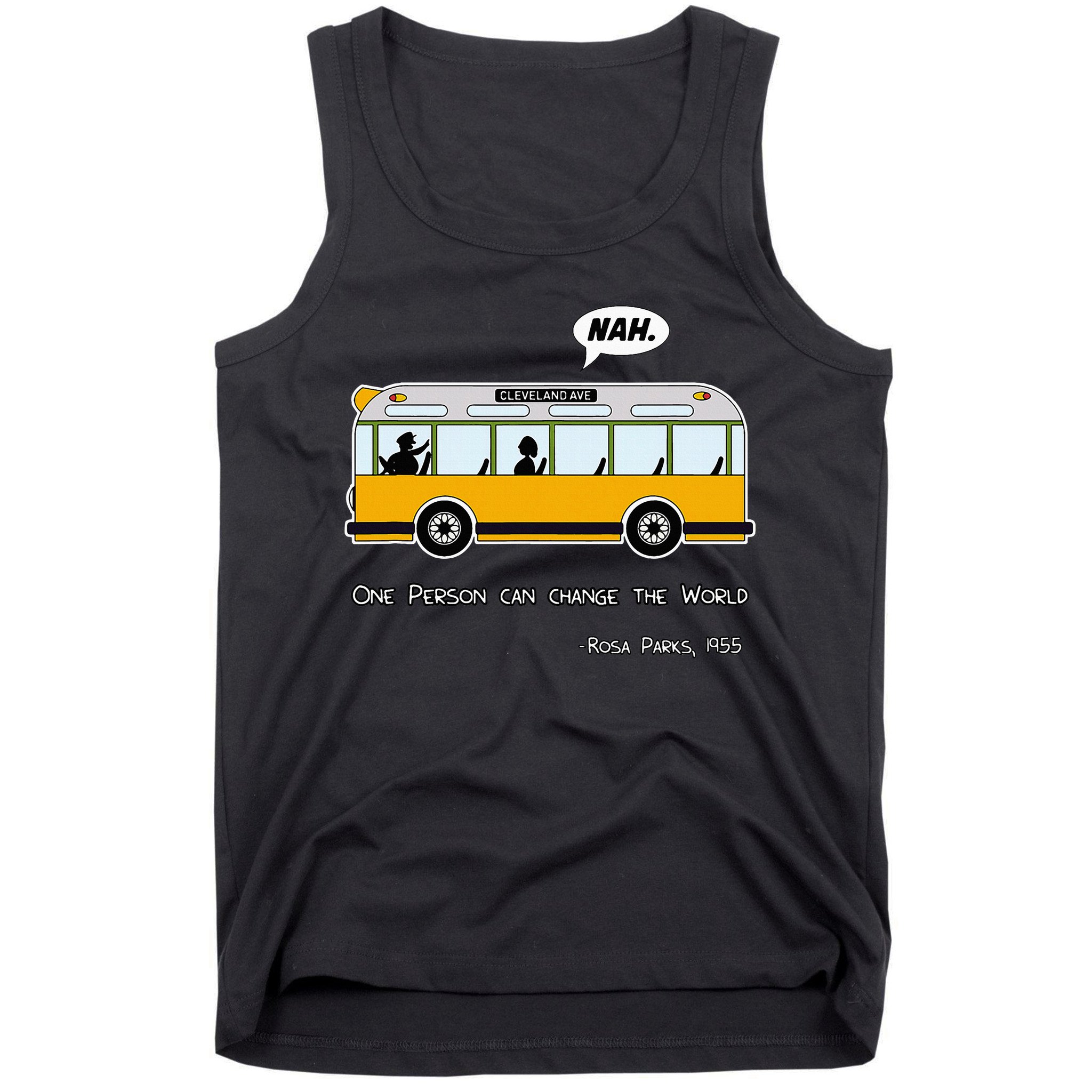 Equality Rosa Freedom Civil Rights Parks Afro Tank Top