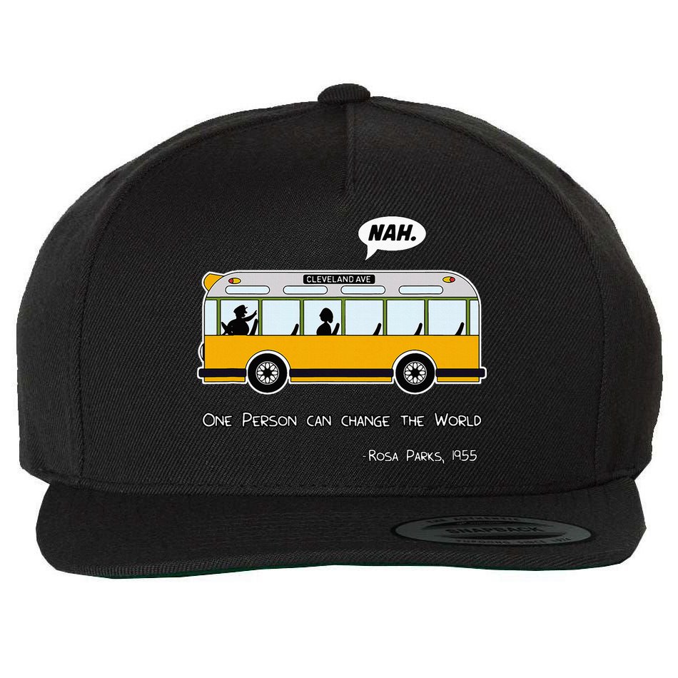 Equality Rosa Freedom Civil Rights Parks Afro Wool Snapback Cap