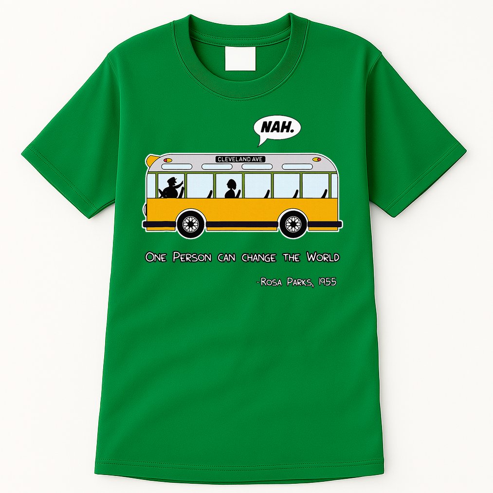 Equality Rosa Freedom Civil Rights Parks Afro Tall T-Shirt
