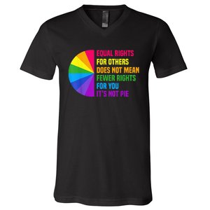 Equal Rights For Others Does Not Mean Fewer Rights For You V-Neck T-Shirt