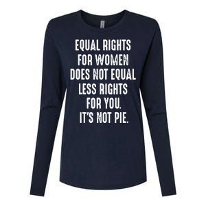 Equal Rights For Women Does Not Mean Less Rights For You Womens Cotton Relaxed Long Sleeve T-Shirt