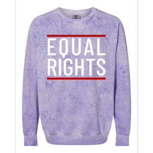 Equal Rights Gift Colorblast Crewneck Sweatshirt