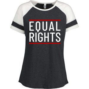 Equal Rights Gift Enza Ladies Jersey Colorblock Tee