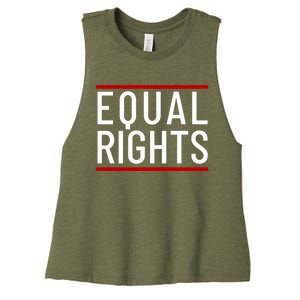 Equal Rights Gift Women's Racerback Cropped Tank