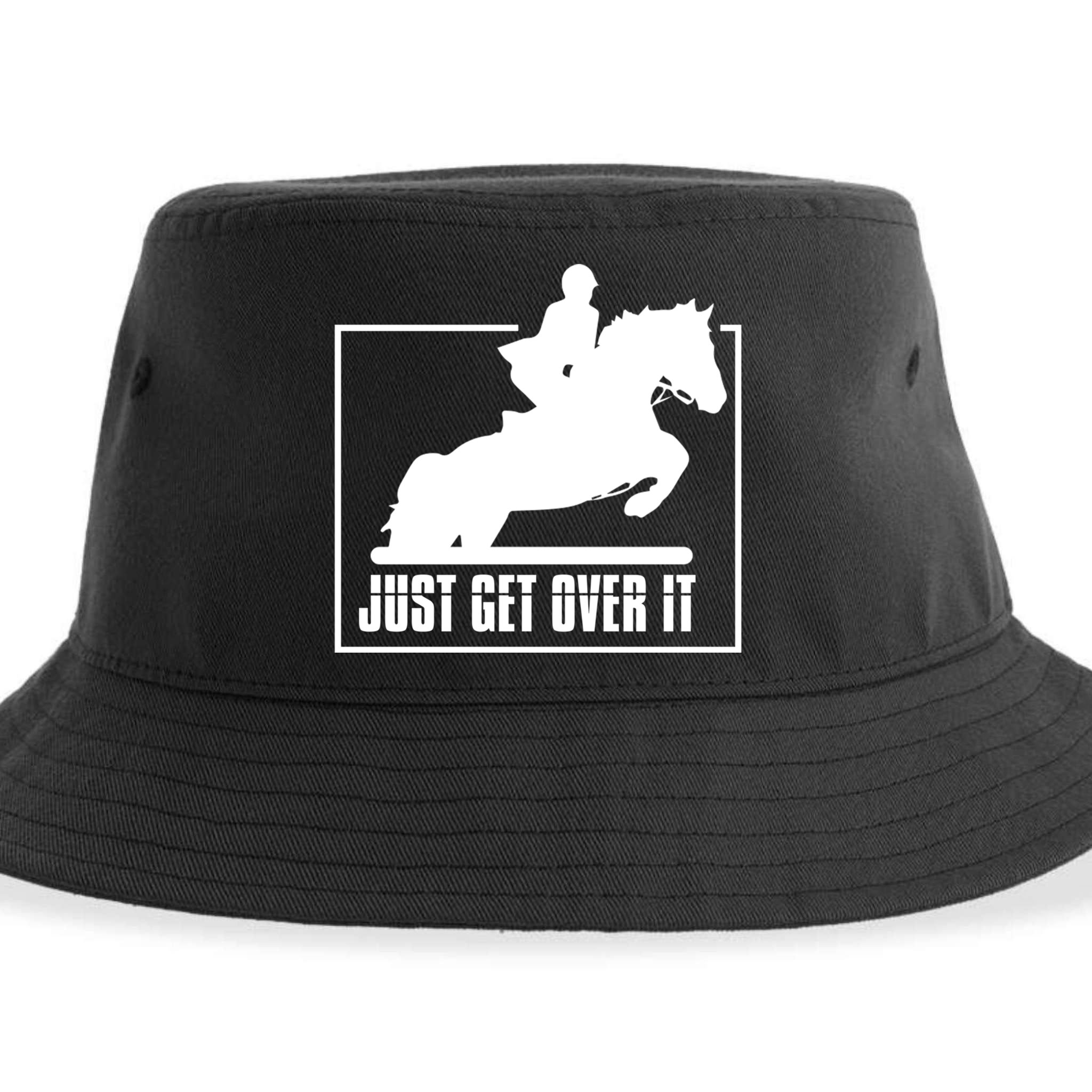 English Riding Hunter Jumper Horse Riding Gift Sustainable Bucket Hat