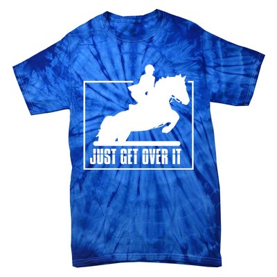 English Riding Hunter Jumper Horse Riding Gift Tie-Dye T-Shirt