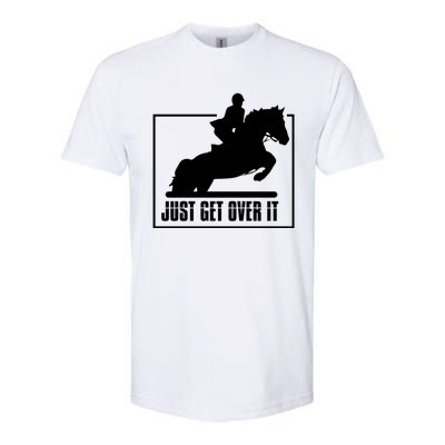 English Riding Hunter Jumper Horse Riding Gift Softstyle CVC T-Shirt