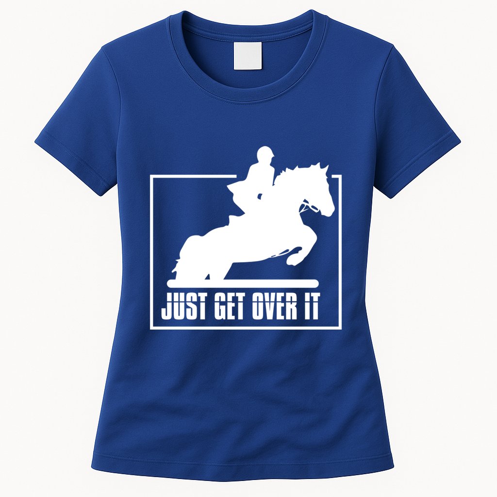 English Riding Hunter Jumper Horse Riding Gift Womens T-Shirt