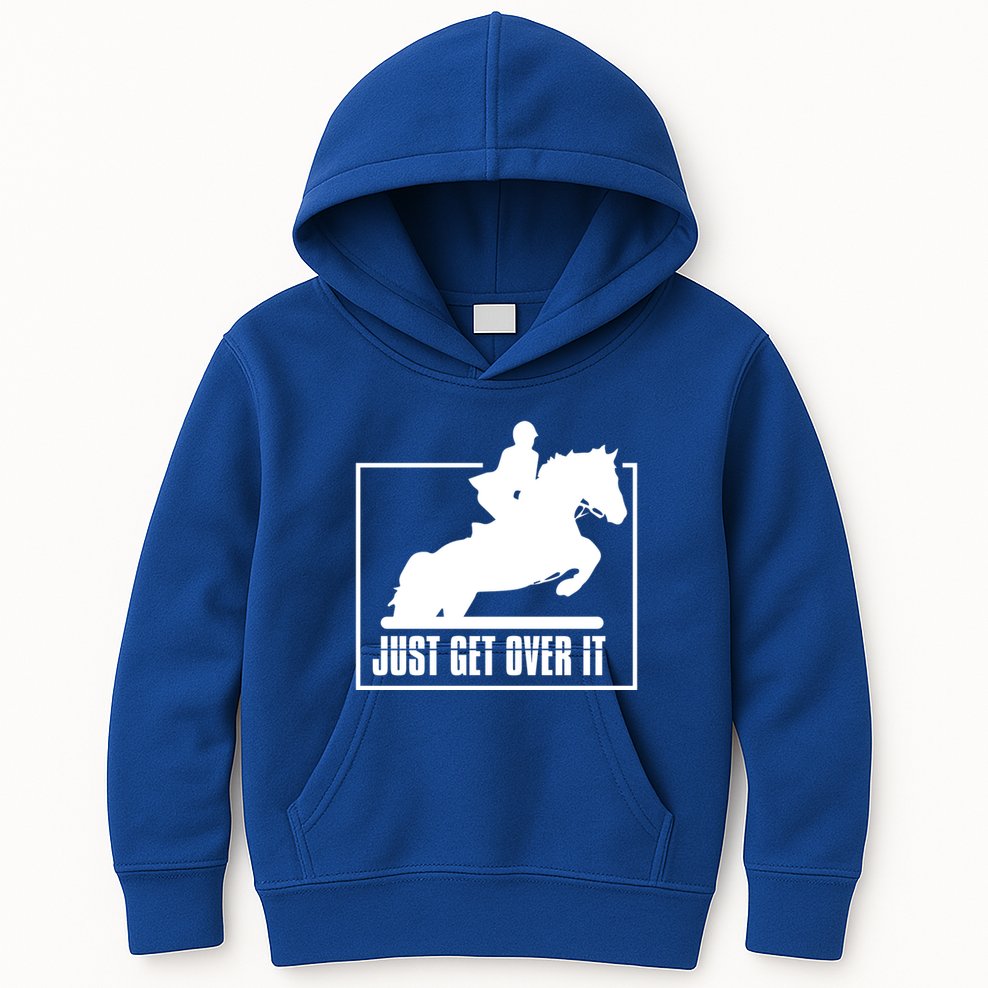 English Riding Hunter Jumper Horse Riding Gift Kids Hoodie